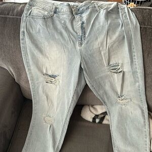 True craft high rise curvy skinny jeans size 22w